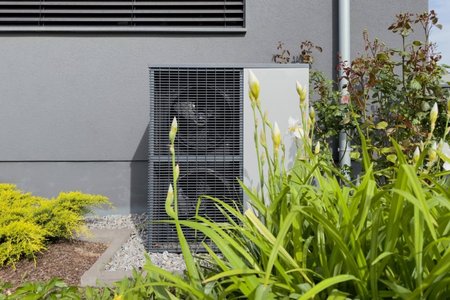Alternatives Heizsystem Luft-Wärmepumpe Luft Wärmepumpe Außengerät