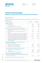 eww Gas Preisblatt - Entgelte Zusatzleistungen 2023