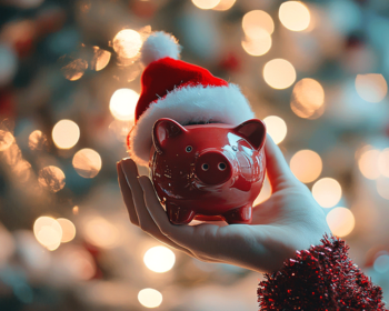 Sparschwein Weihnachten