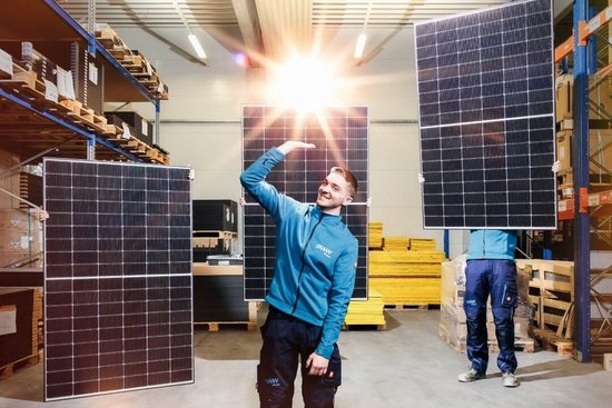Größe und Leistung PV-Module