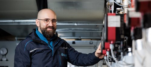 Haustechnik Mitarbeiter eww Gruppe