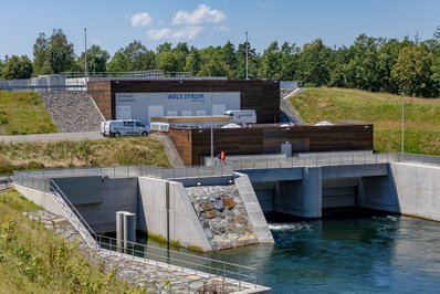 Wels Strom Kraftwerk Traunleiten