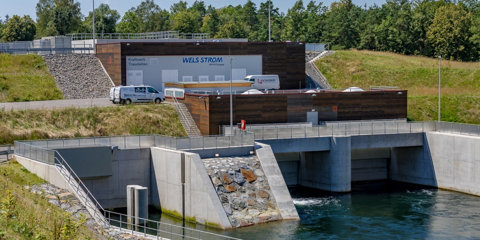 Wels Strom Kraftwerk Traunleiten Wels Strom Kraftwerk Traunleiten