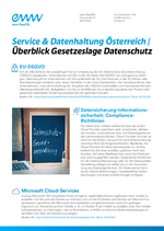 ITandTEL Überblick Gesetze Datenschutz