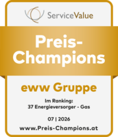 eww Gas Preis-Champion - Siegel