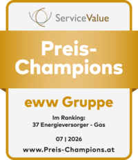 eww Gas Preis-Champion - Siegel