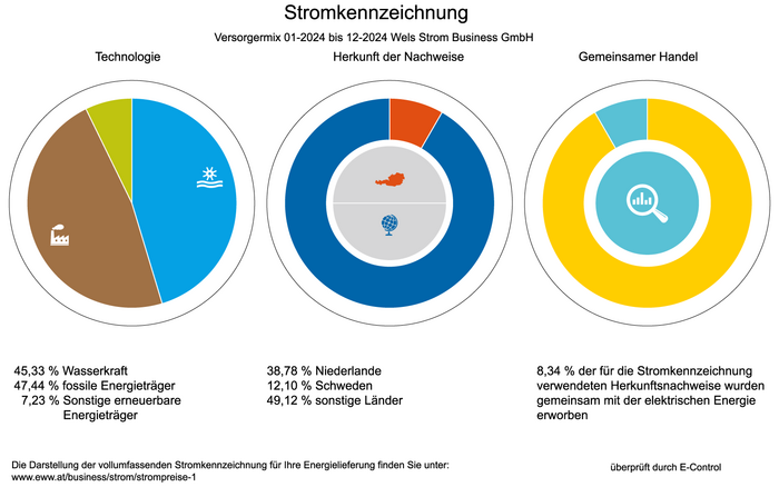 Stromkennzeichnung - Wels Strom Business GmbH