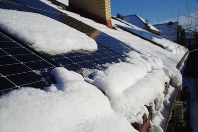 PV-Anlage Schnee PV-Anlage Schnee