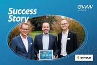 eww ITandTEL begleitet Digitalisierer syreta gmbh beim Höhenflug: „Genauso stellen wir uns Partnerschaft vor!“