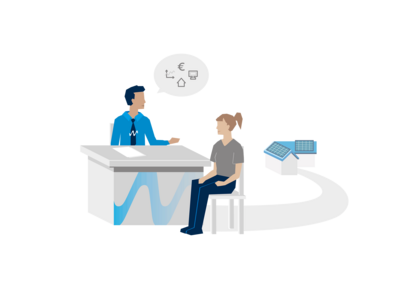 Grafik Konzeption Erneuerbare Energiegemeinschaft