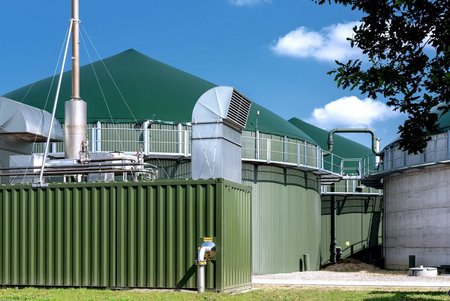 Biogasanlage Kraftwerk Biogasanlage Kraftwerk