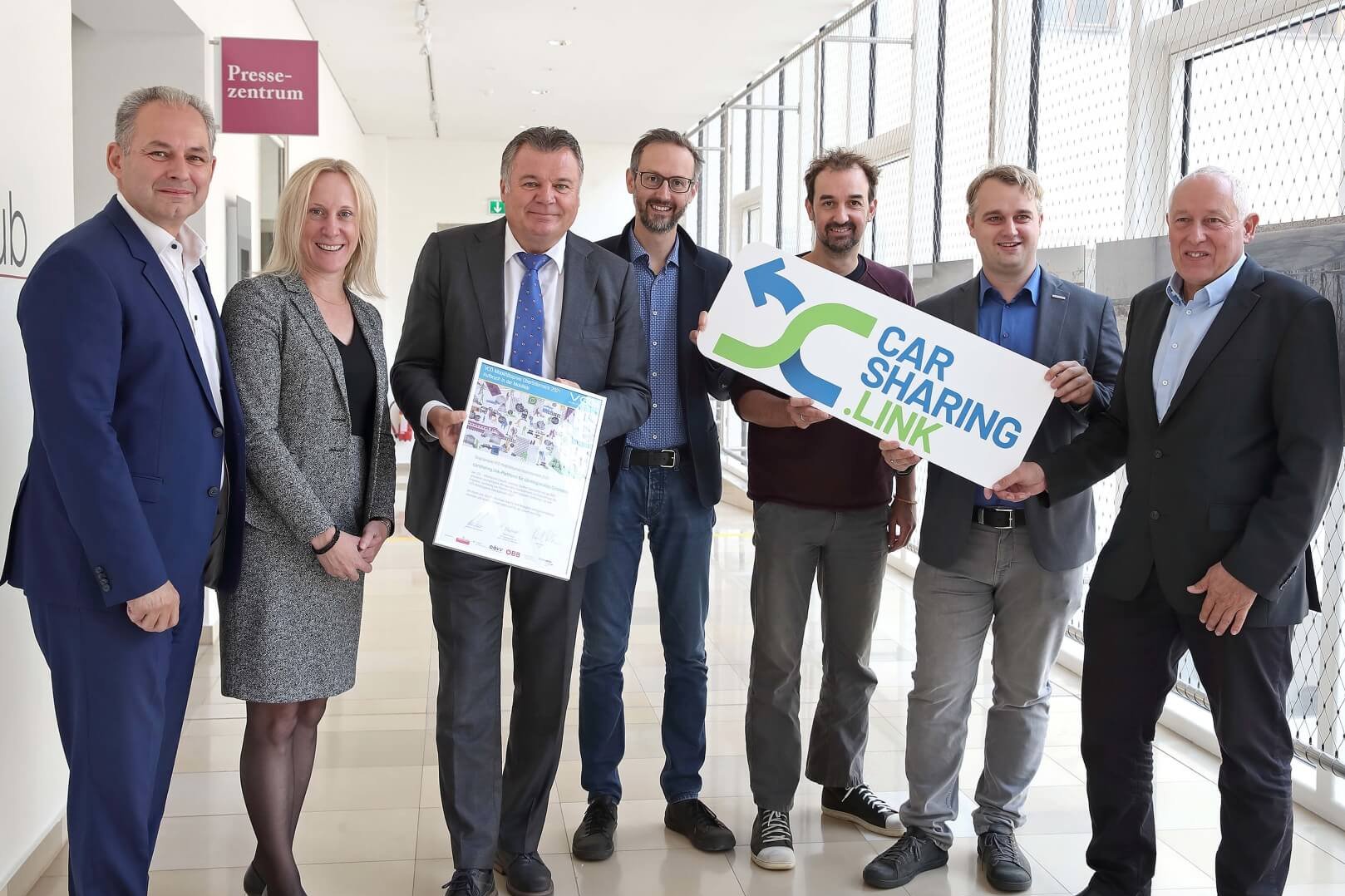 E-Carsharing Link Wels Strom