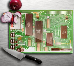 Schneidebrett Motherboard