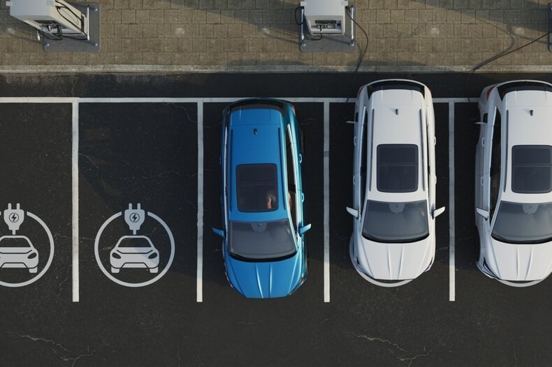 E-Ladesäulen Parkplätze