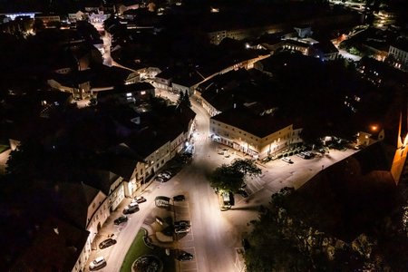 Wilhelmsburg mit neuer LED-Straßenbeleuchtung