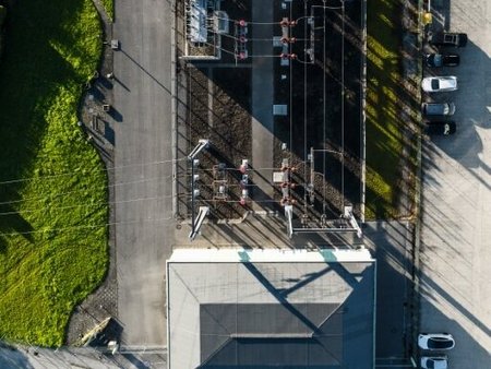 Umspannwerk Strom eww Gruppe