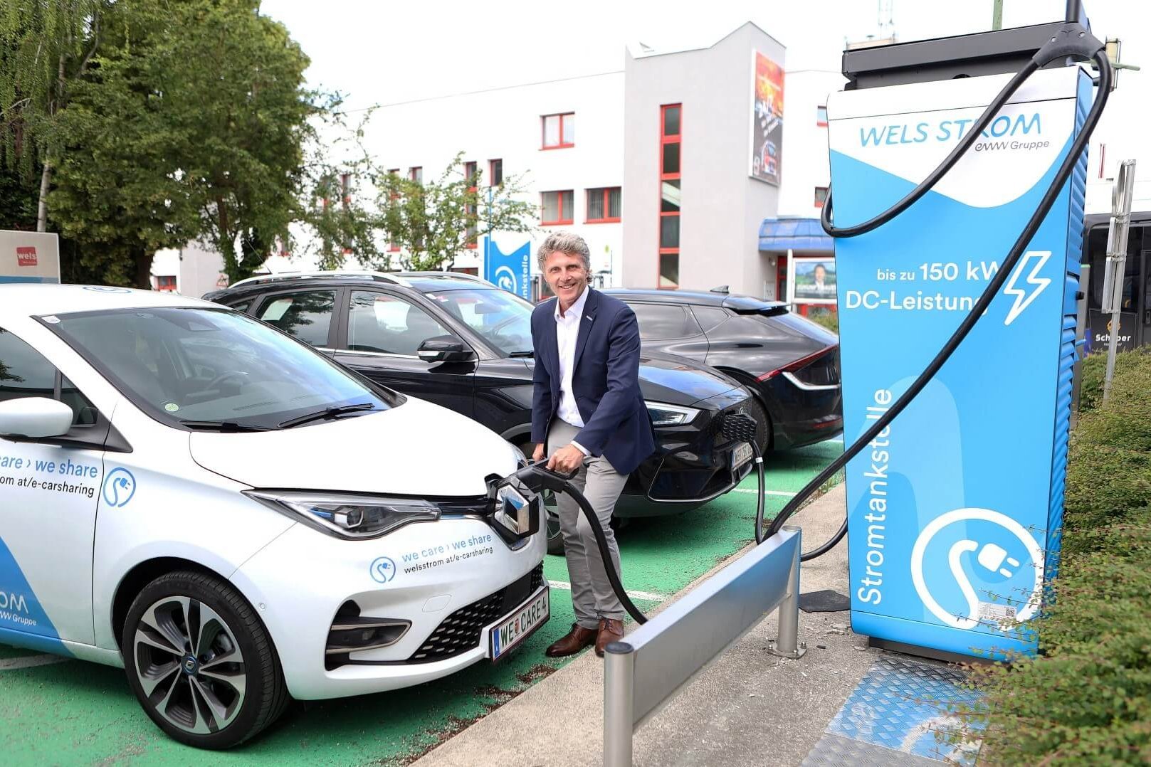 150 kW Supercharger Wels Strom