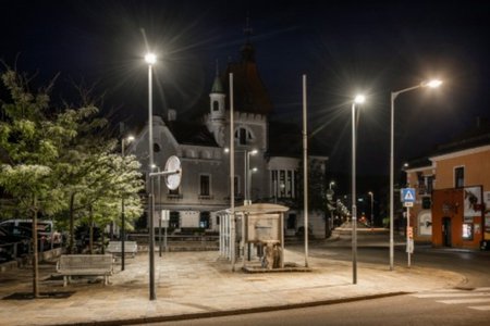 LED-Straßenbeleuchtung Wilhelmsburg
