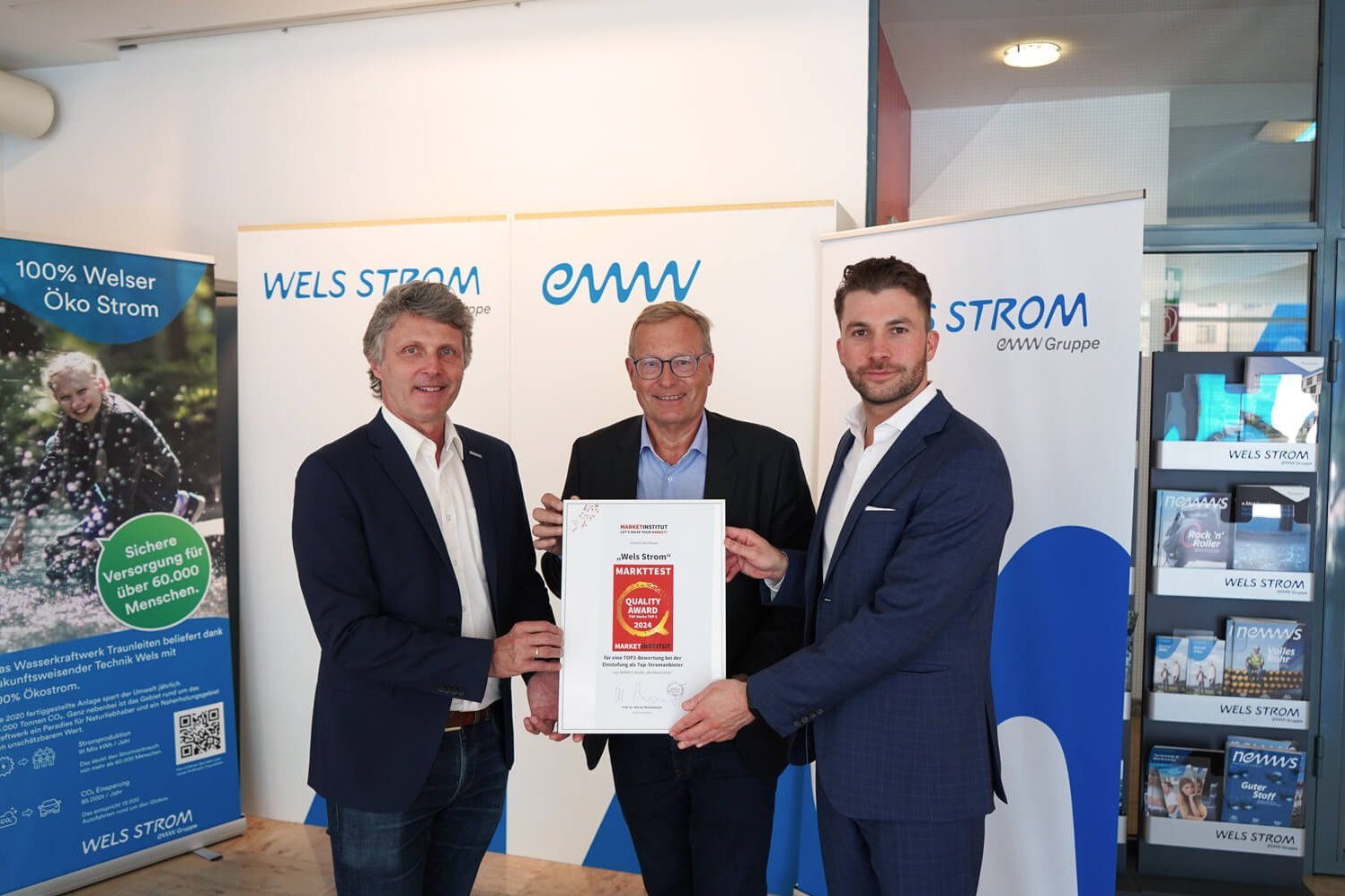 Wels Strom Top-Marke 2024