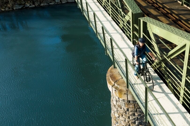 Fahrrad Brücke Fahrrad Brücke