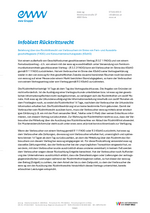 eww Infoblatt Rücktrittsrecht und Widerrufsformular
