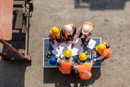 Photovoltaik-Modell für Gewerbe