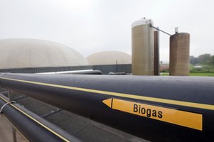 Biogasanlage - Herstellung von Biogas