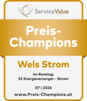 Wels Strom Preis-Champion - Siegel