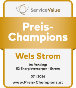 Wels Strom Preis-Champion - Siegel
