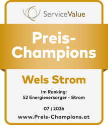 Wels Strom Preis-Champion - Siegel