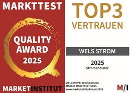 Wels Strom Top Marke - Vertrauen Award