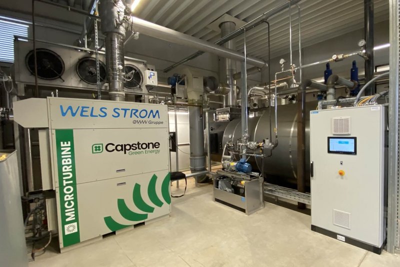 Mikrogasturbine eww eww Mikrogasturbine Capstone