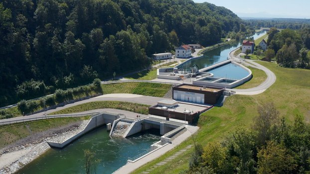 Wels Strom Kraftwerk Traunleiten