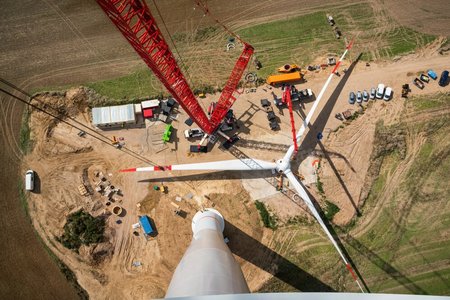 Windturbine Bodenversiegelung Windturbine Bodenversiegelung