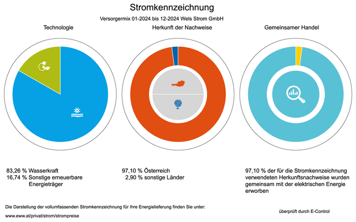 Stromkennzeichnung - Wels Strom GmbH