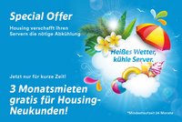 Heißes Wetter, kühle Server.