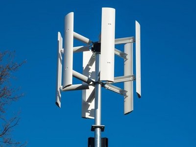 Kleine Vertikale Windturbine