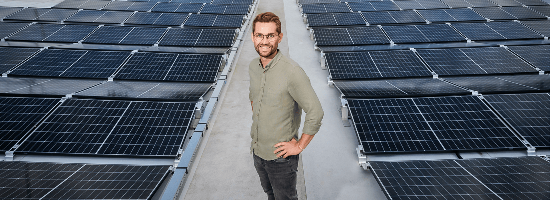 PV-Großanlage am Dach