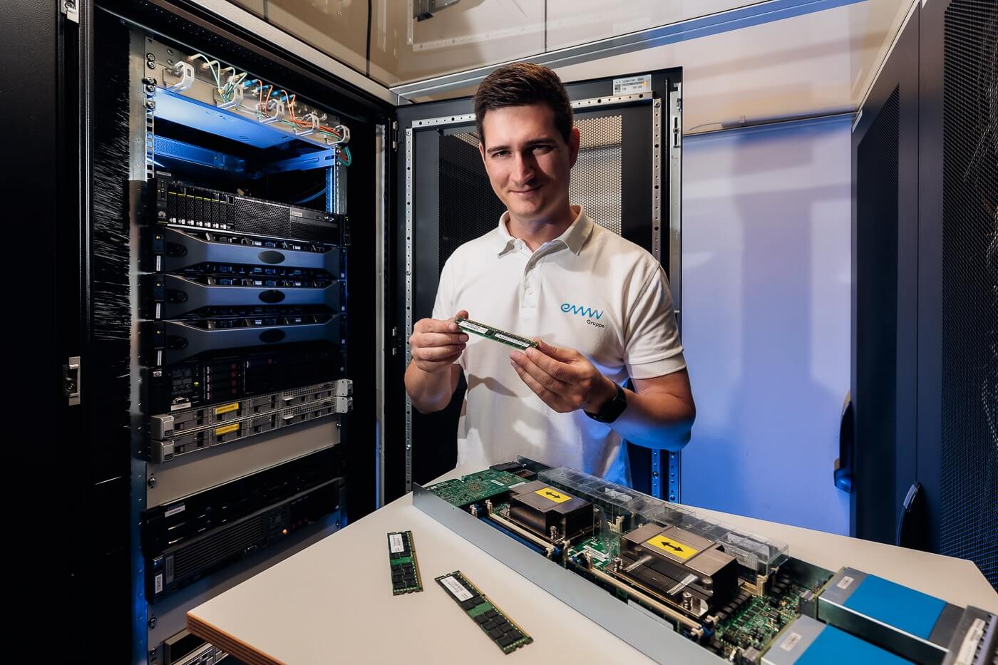 IT-Mitarbeiter eww Gruppe