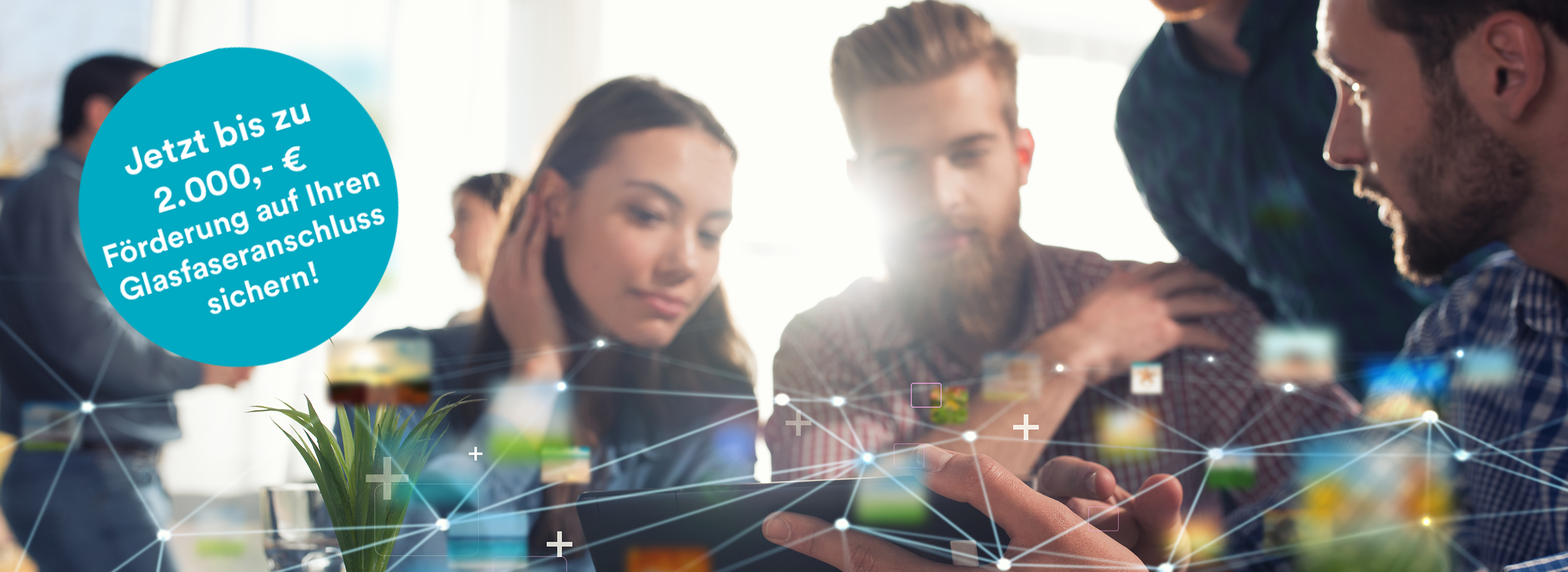 Förderungsaktion Glasfaseranschluss eww ITandTEL