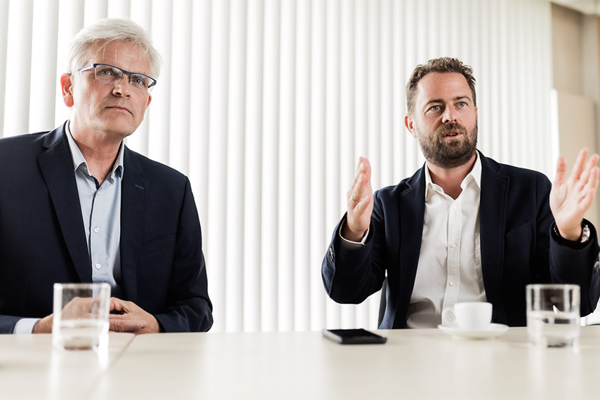Interview Florian Niedersüß und Bernhard Peham