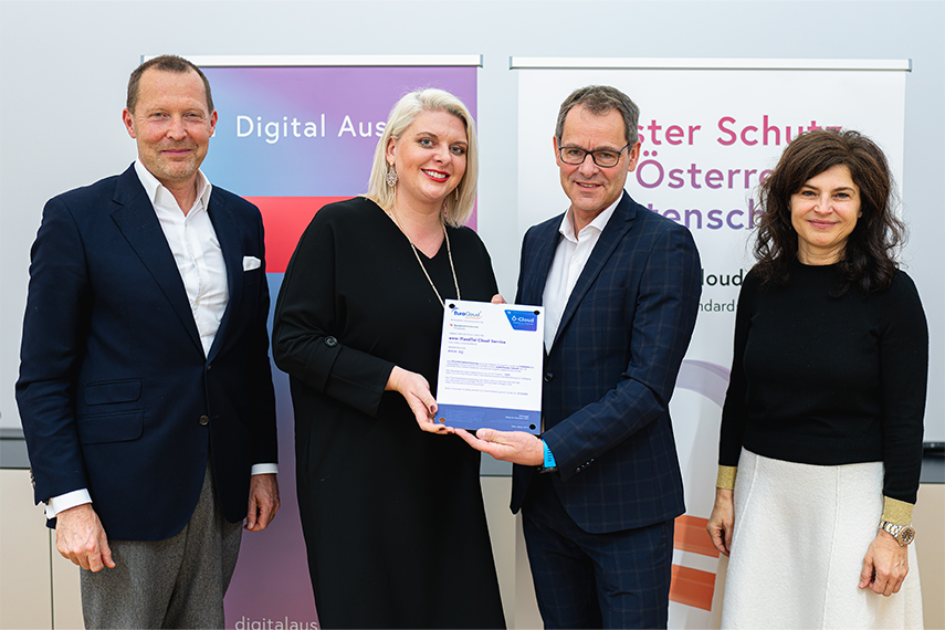 Ö-Cloud Gütesiegel Verleihung