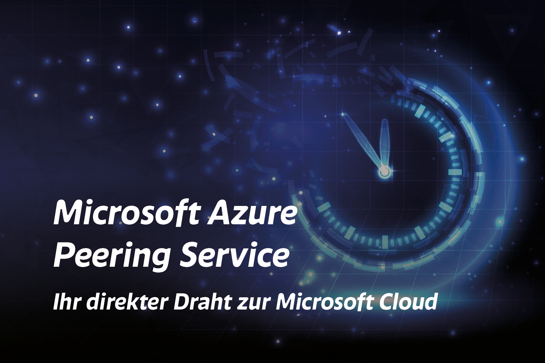 Microsoft Azure Peering Service bei eww ITandTEL