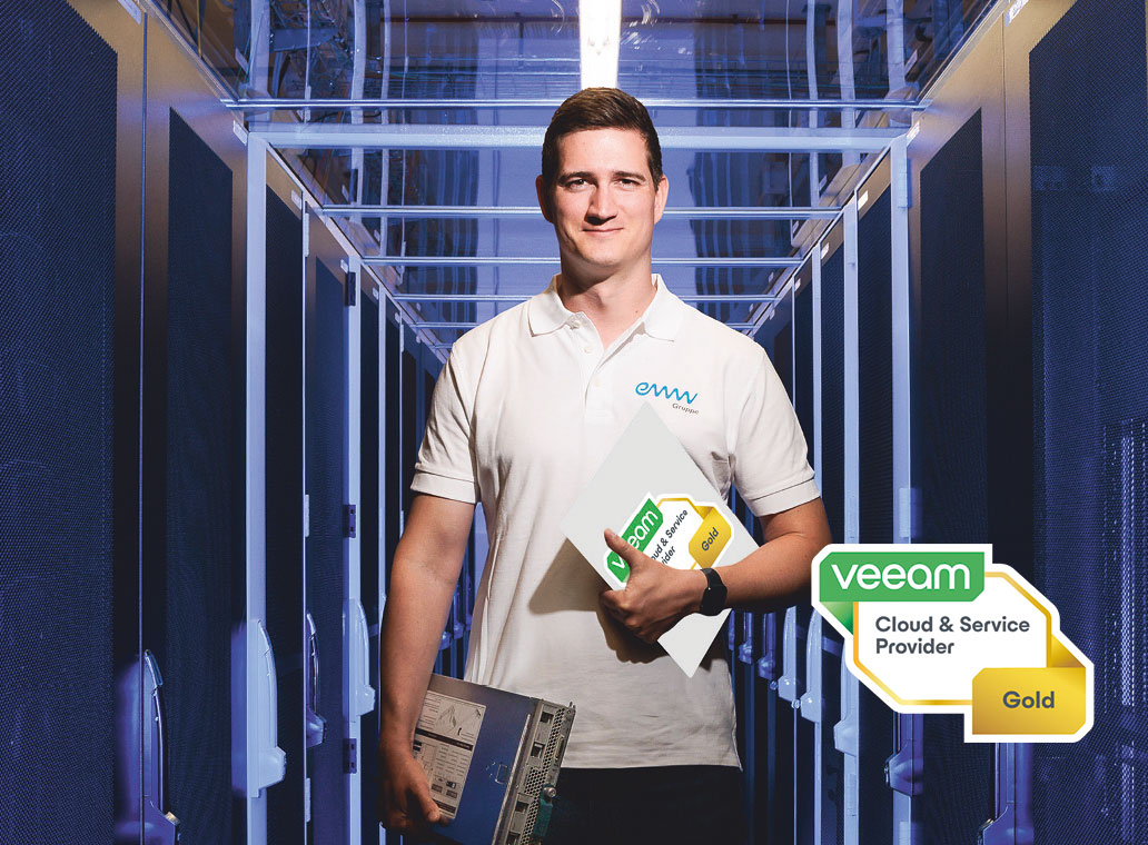 Veeam Gold Partner Status für eww ITandTEL
