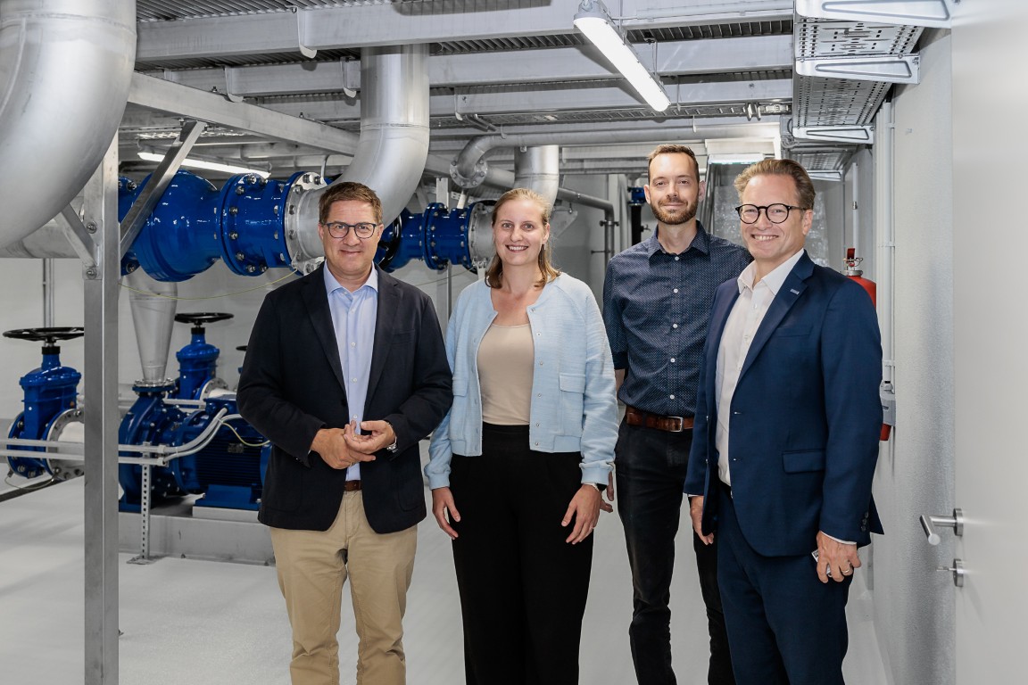 Pumpenhaus Andreas Rabl, Katharina Steinmayr, Philipp Oberndorfer, Wolfgang Nöstlinger im Pumpenhaus